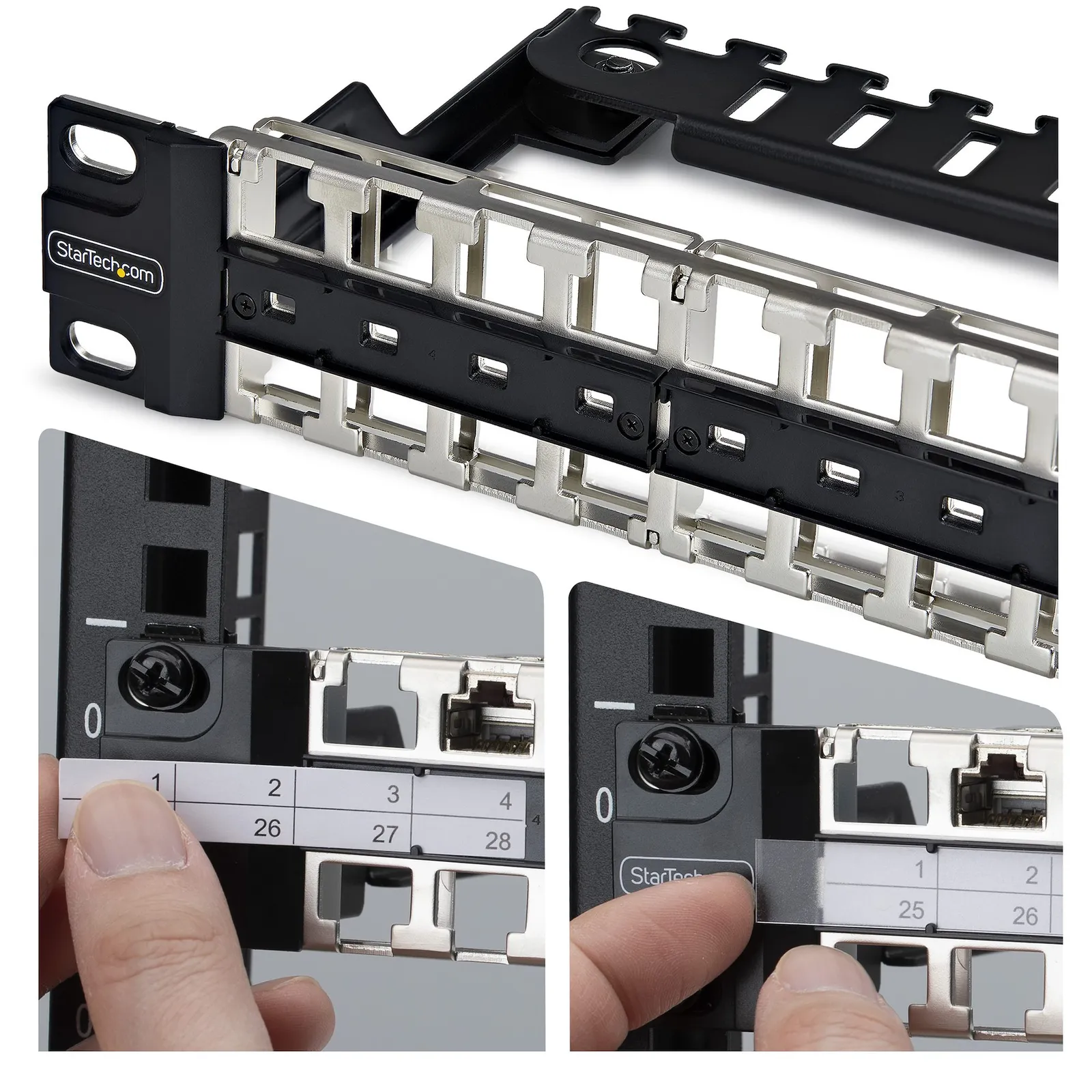 StarTech.com C6PANELSTP481UCM patch panel – slika 6