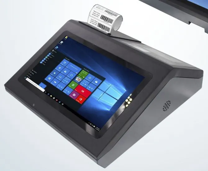 Capture 11.6 Flat POS / N97 / 8GB RAM / 128GB SSD / With Win10 IoT / with WiFi and 2-Line VFD Display