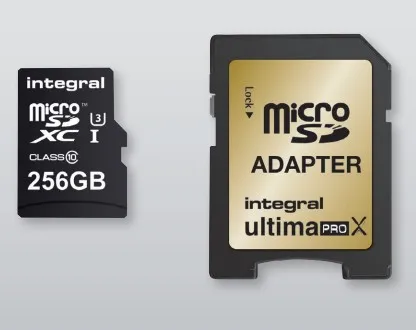 Integral INMSDX256G10-95/90U1 memory card