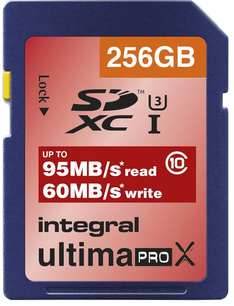 Integral INSDX256G10-95/60U1 memory card