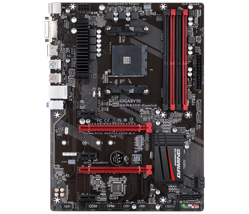 GIGABYTE GA-AB350-Gaming, Bulk – slika 2