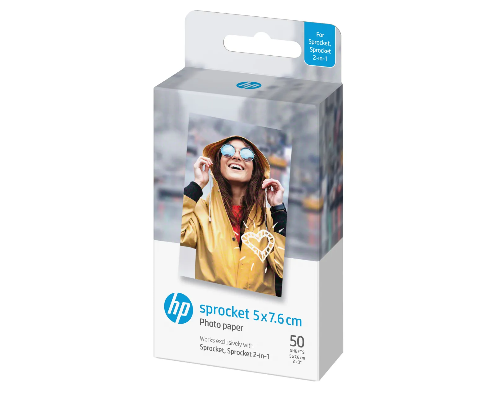 HP Sprocket 2 x 3 in (5 x 7.6 cm) Photo Paper-50 sheets printing paper – slika 2