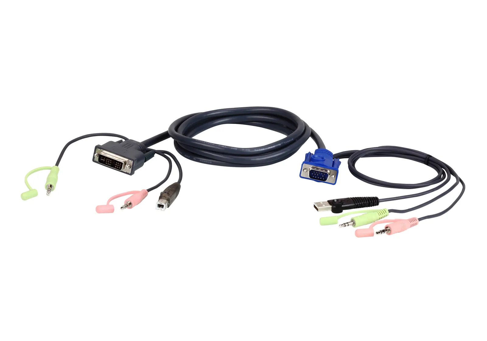ATEN 2L-7DX2U video cable adapter