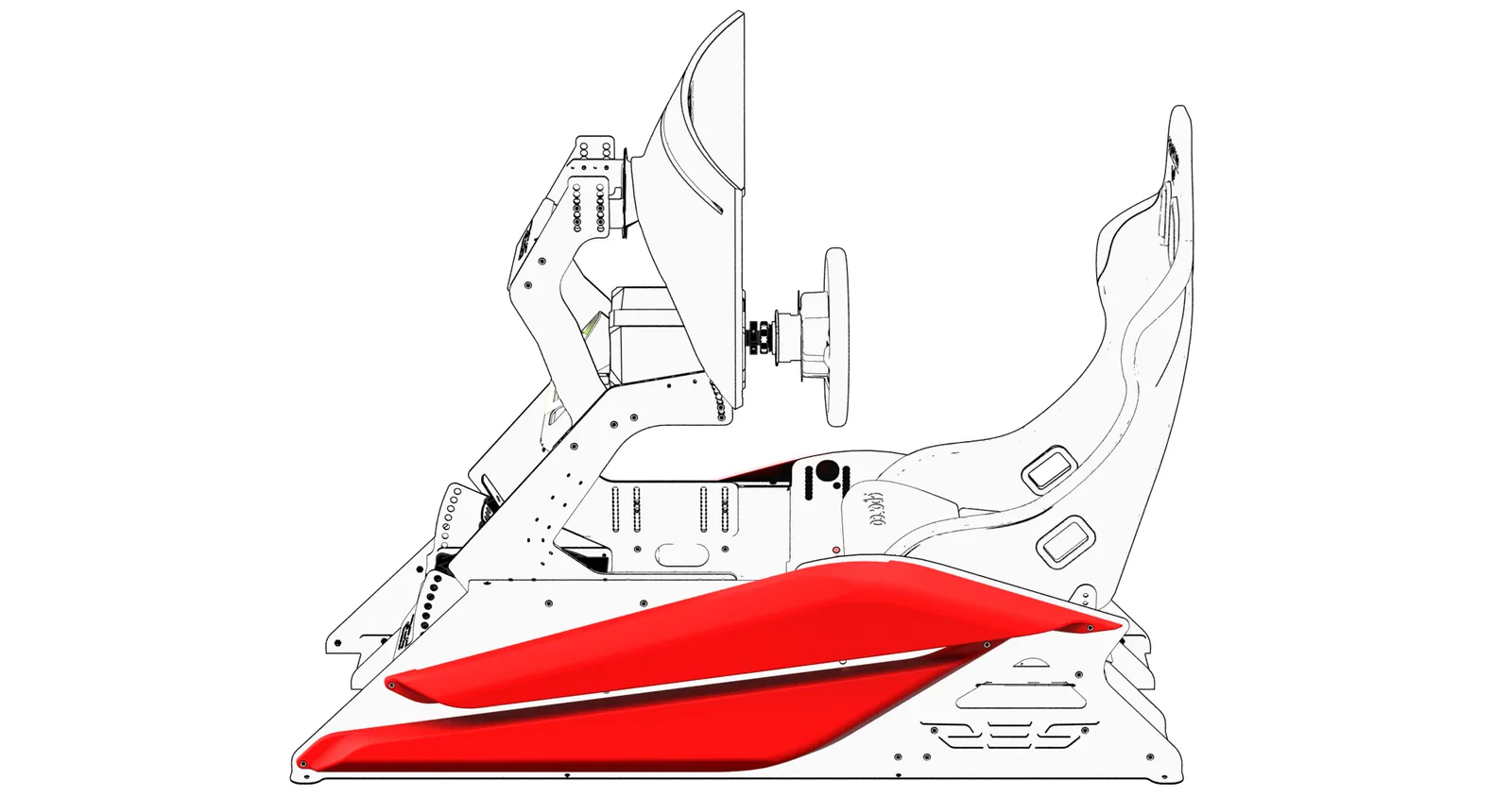 Res-Tech AC ALL 01 0D flight/racing simulator accessory – slika 2