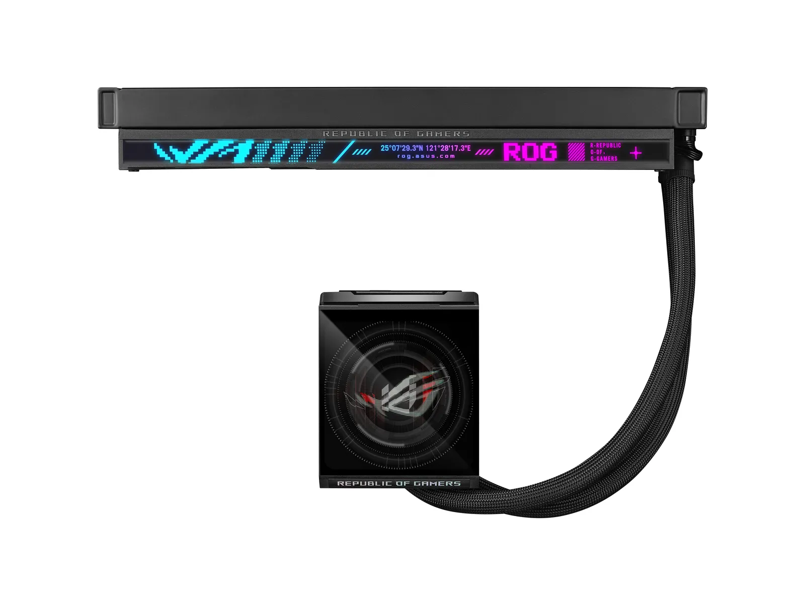 ASUS ROG Strix LC IV 360 ARGB LCD – slika 8