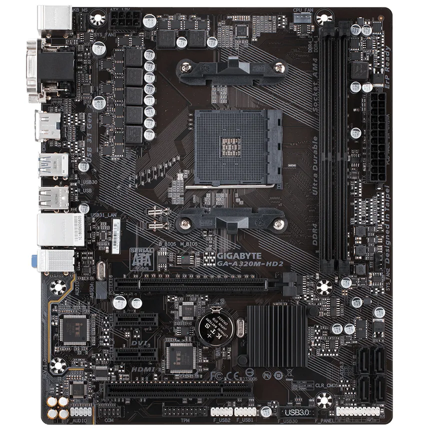 GIGABYTE GA-A320M-HD2 motherboard – slika 5