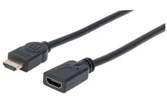 Manhattan 1.8m, 2xHDMI HDMI cable