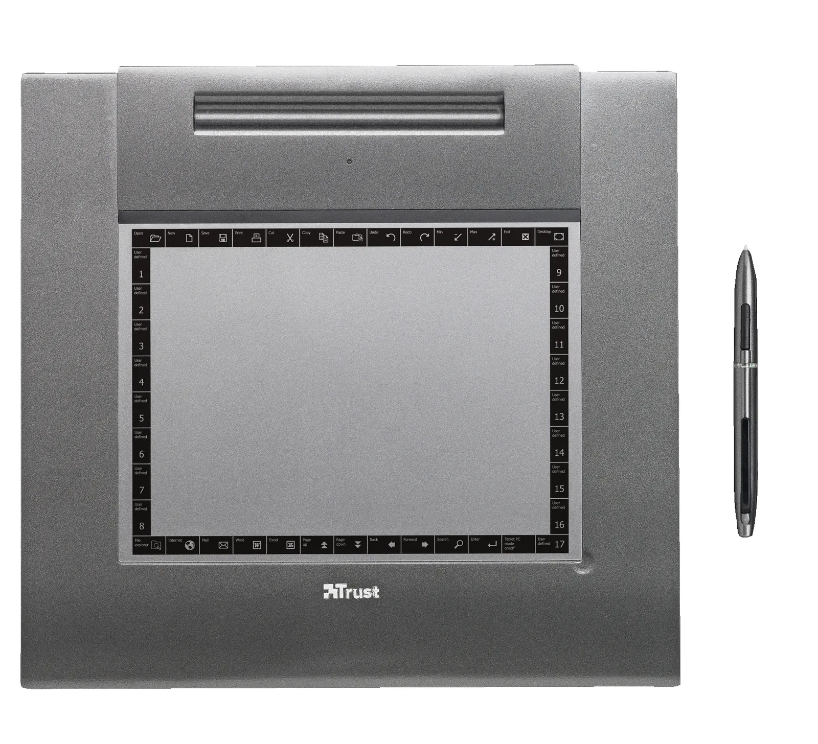 Trust Slimline Sketch Tablet graphic tablet – slika 2
