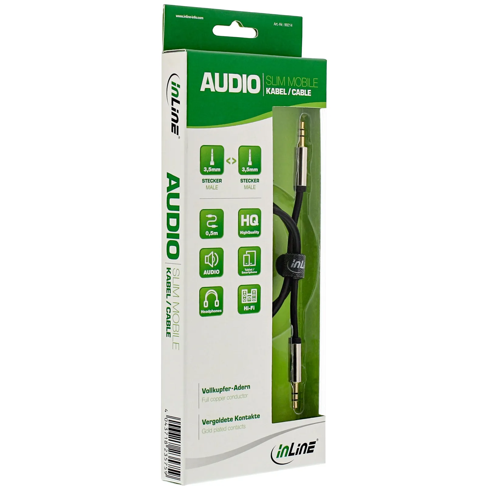 InLine 99214 audio cable – slika 2