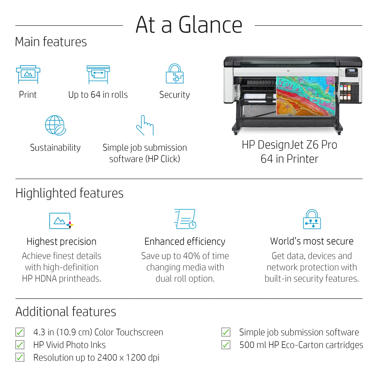 HP Model large format printer – slika 18