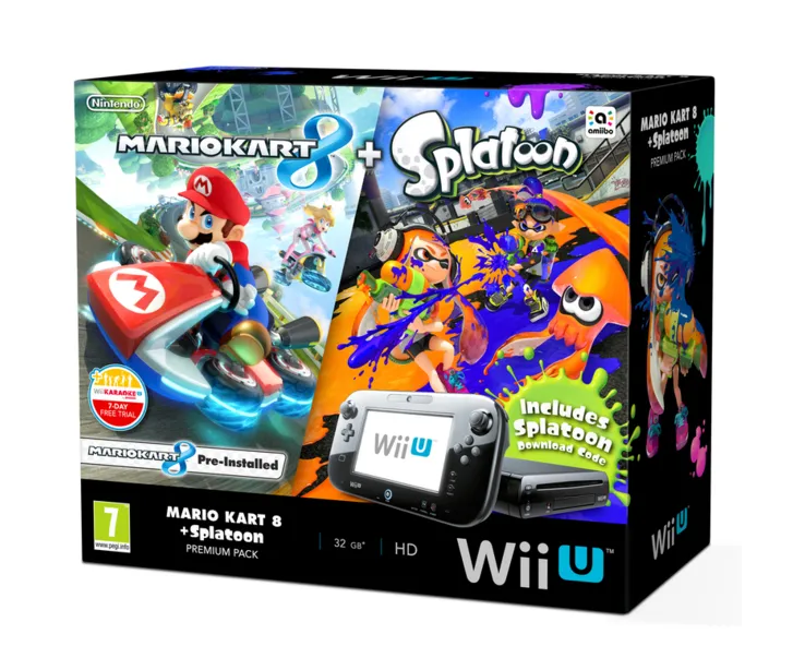 Nintendo Mario Kart 8 + Splatoon Wii U Premium Pack – slika 3