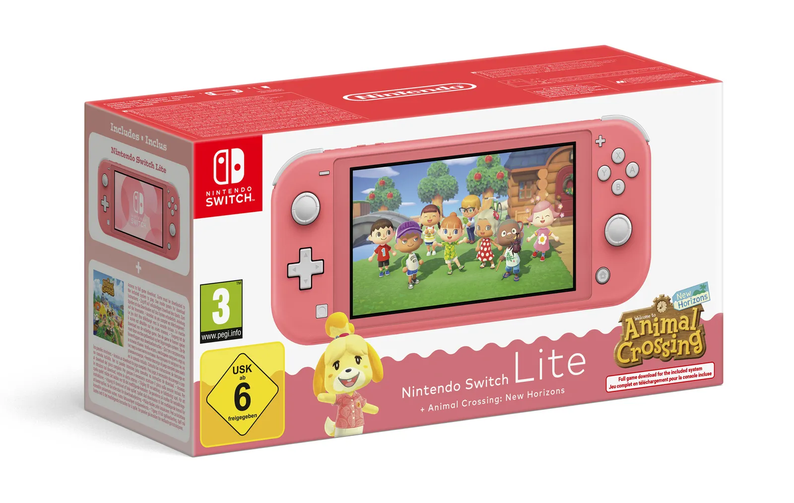 Nintendo Switch Lite Animal Crossing portable game console – slika 2