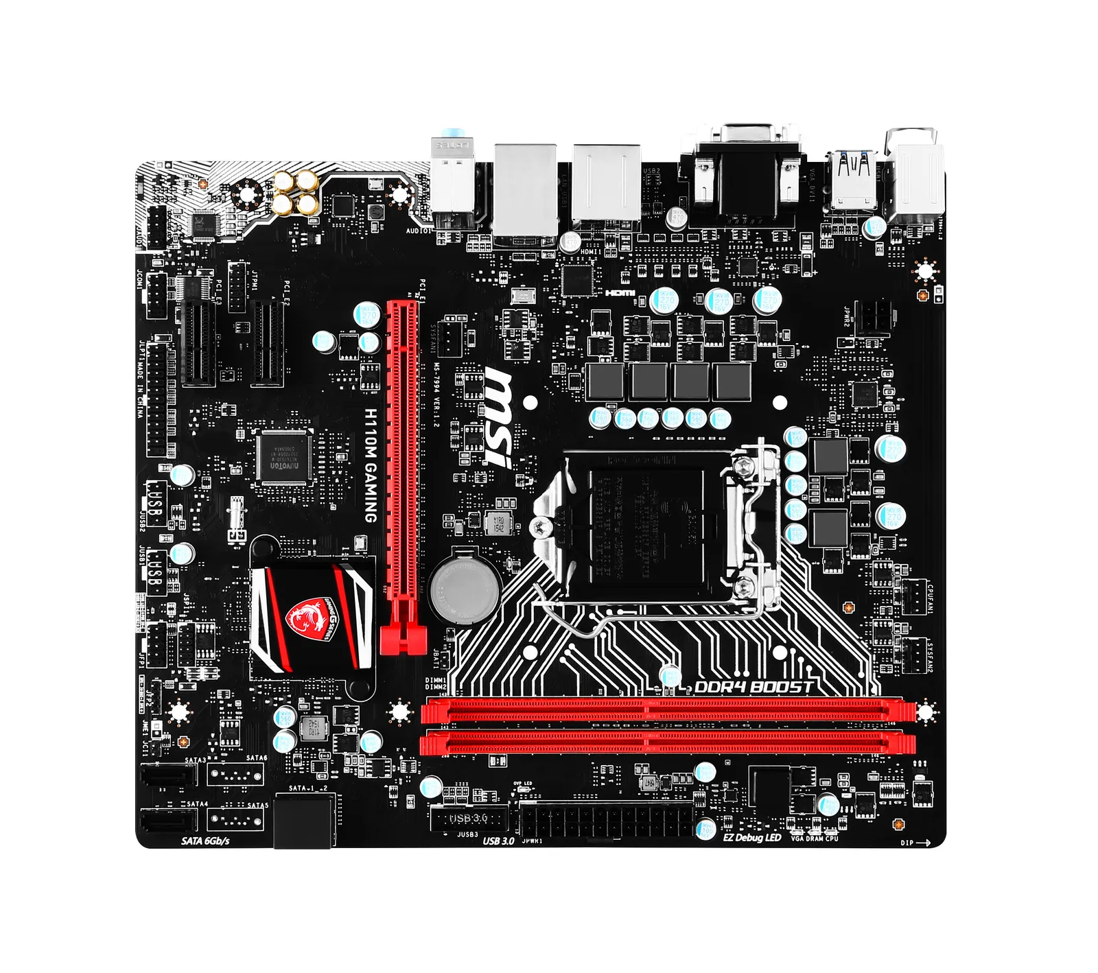 MSI H110M GAMING – slika 3