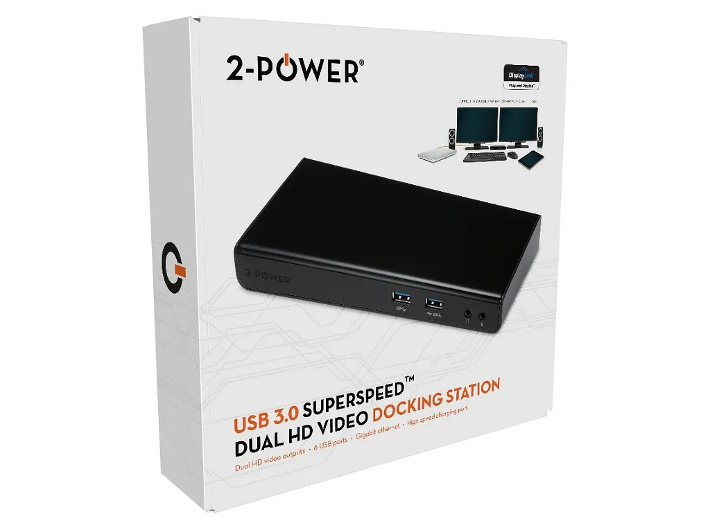 2-Power DOC0101A laptop dock/port replicator – slika 5
