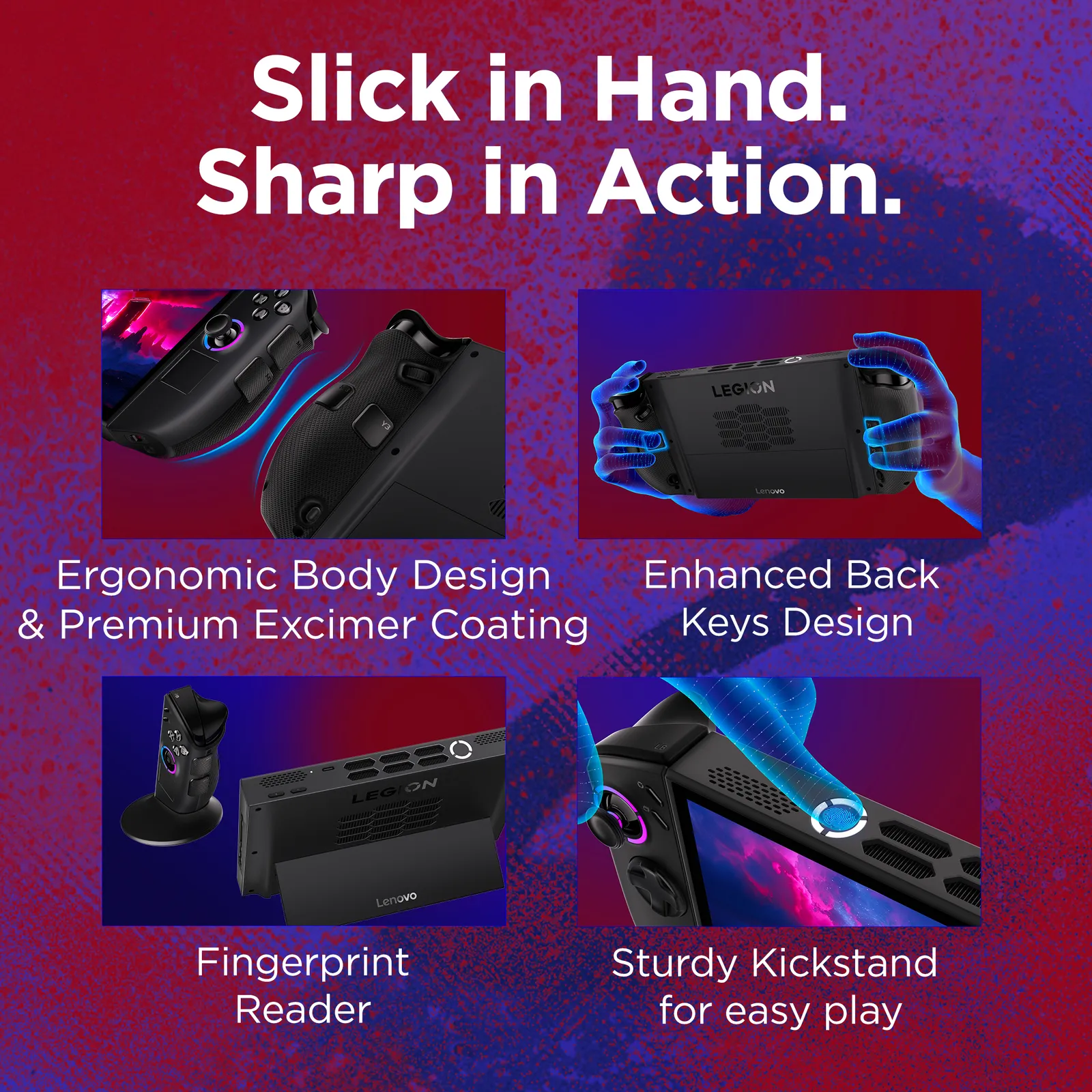 Lenovo Legion Go 8AHP2 portable game console – slika 11