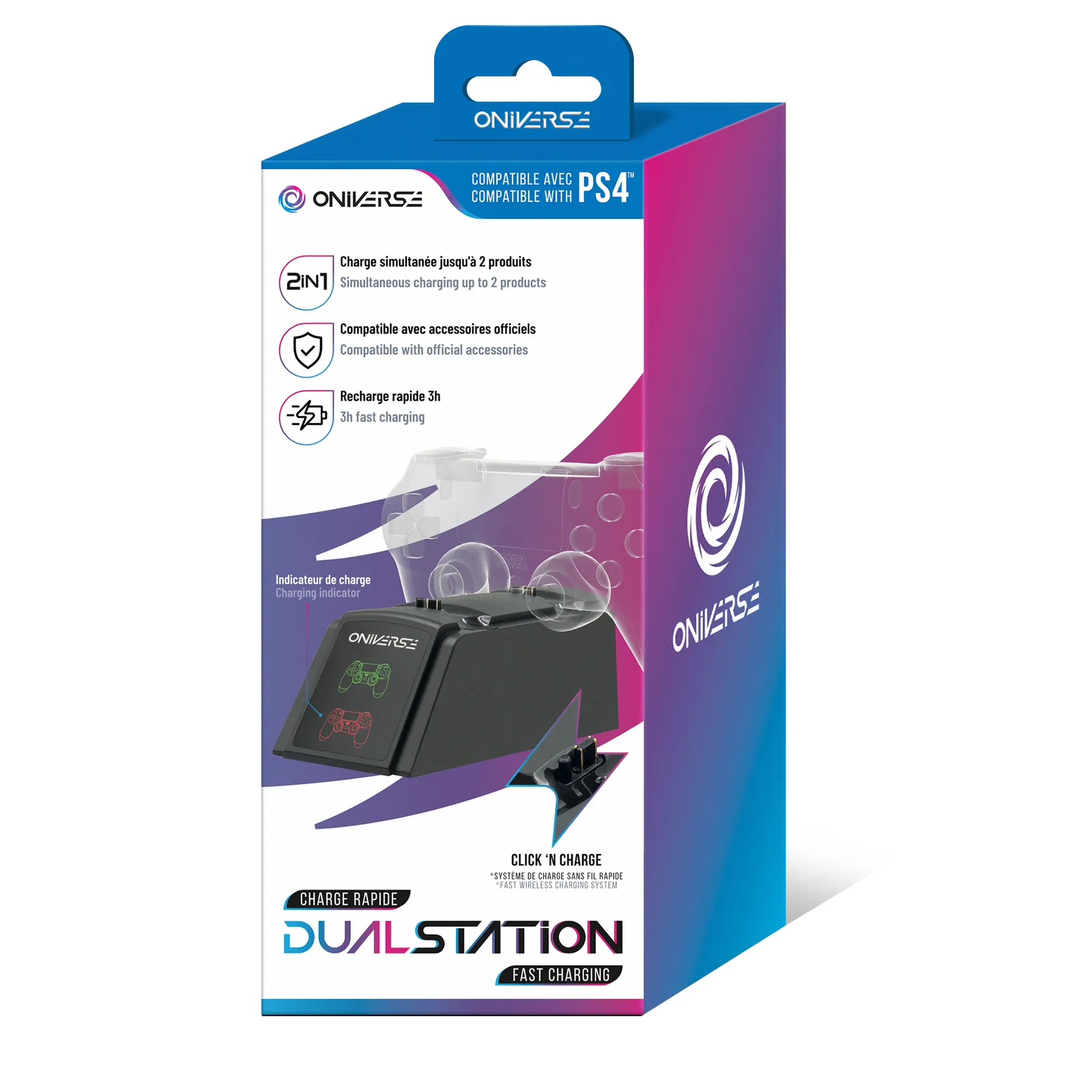 Oniverse ONICSCTR3-PS4-BLK game console part/accessory – slika 8
