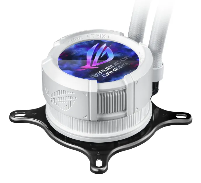 ASUS ROG STRIX LC III 360 ARGB LCD White Edition – slika 5