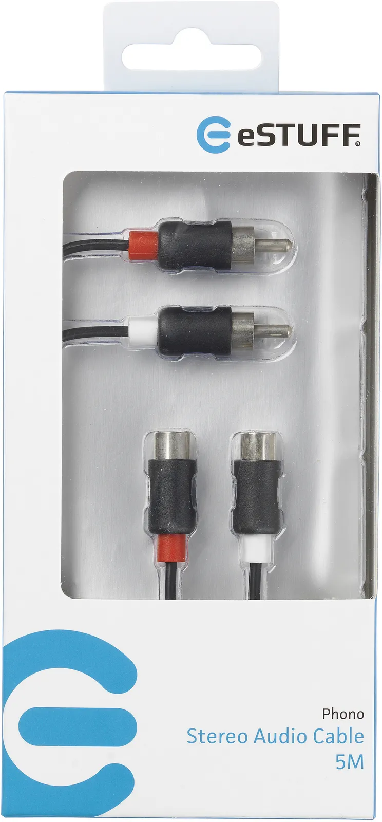 eSTUFF ES84505-5M-BLACK audio cable – slika 2