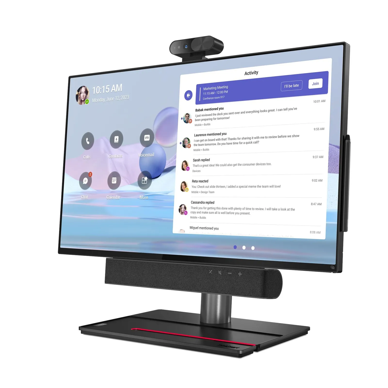 Lenovo ThinkSmart View Plus video conferencing system – slika 2