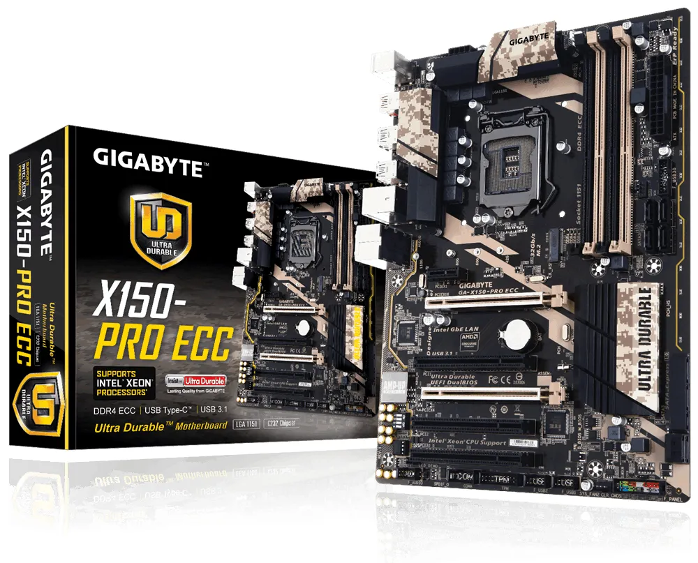 GIGABYTE GA-X150-PRO ECC (rev. 1.0)