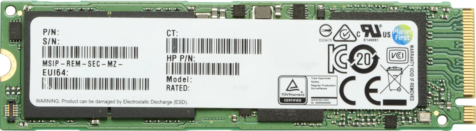 HP 128 GB M.2 2280 Flash Memory Drive – slika 2