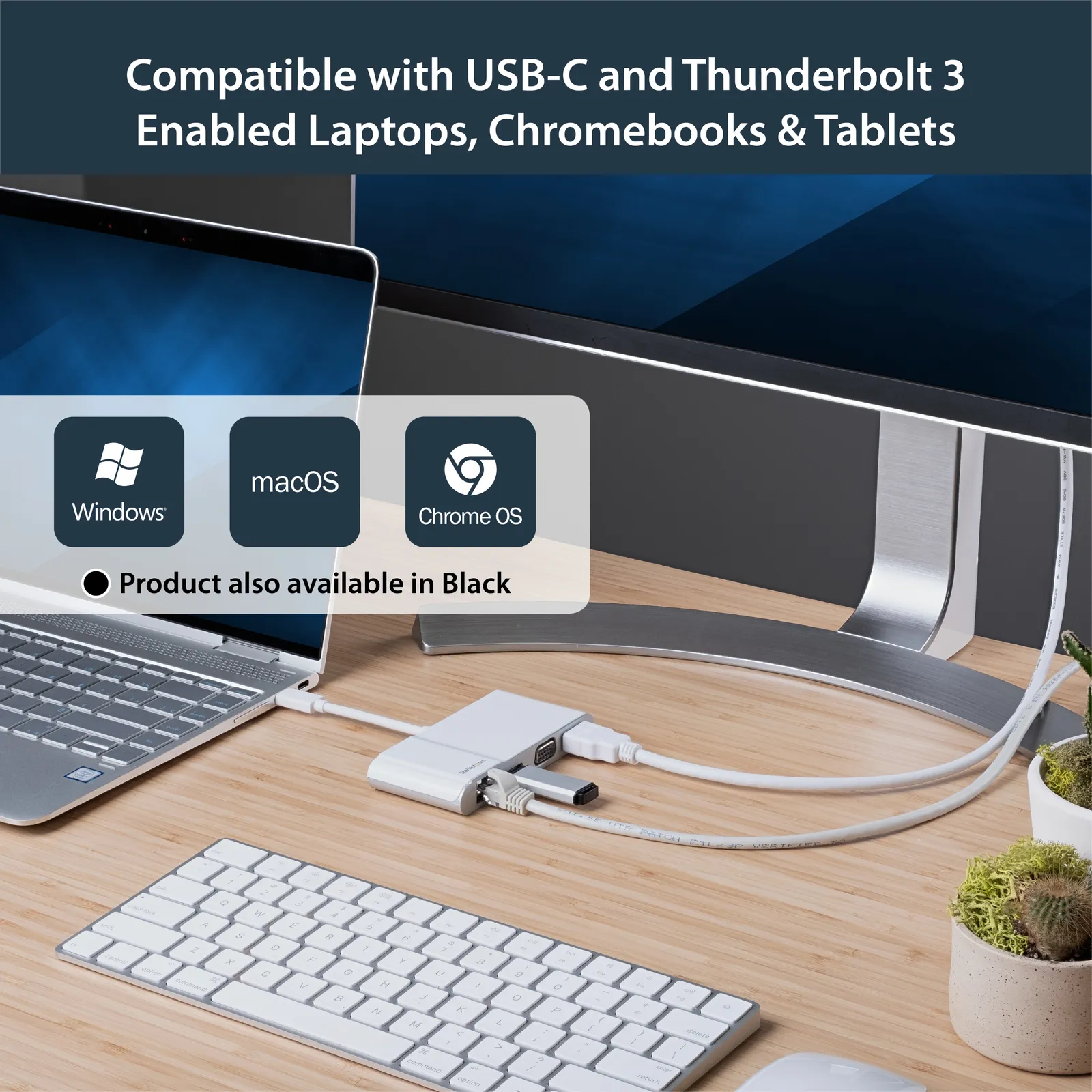 StarTech.com DKT30CHVW laptop dock/port replicator – slika 10