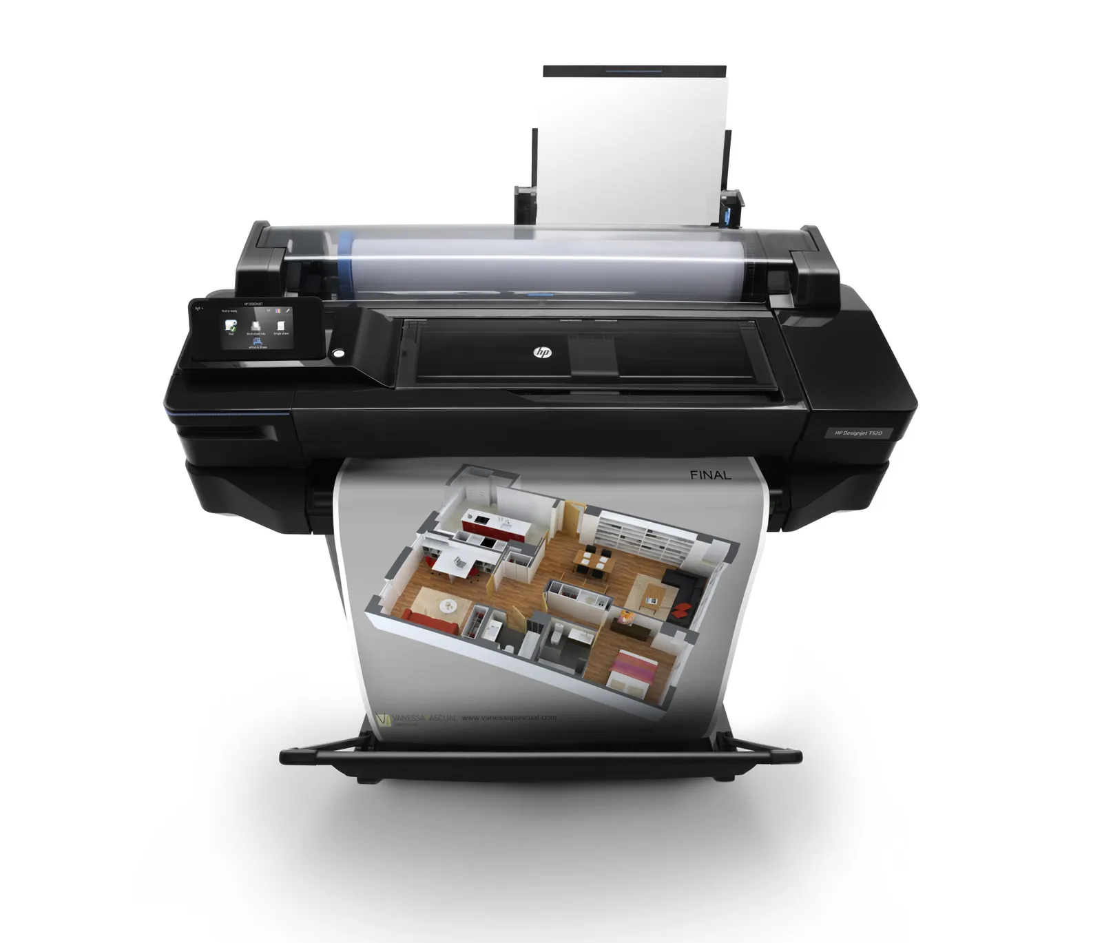 HP Designjet T520 24-in large format printer – slika 7