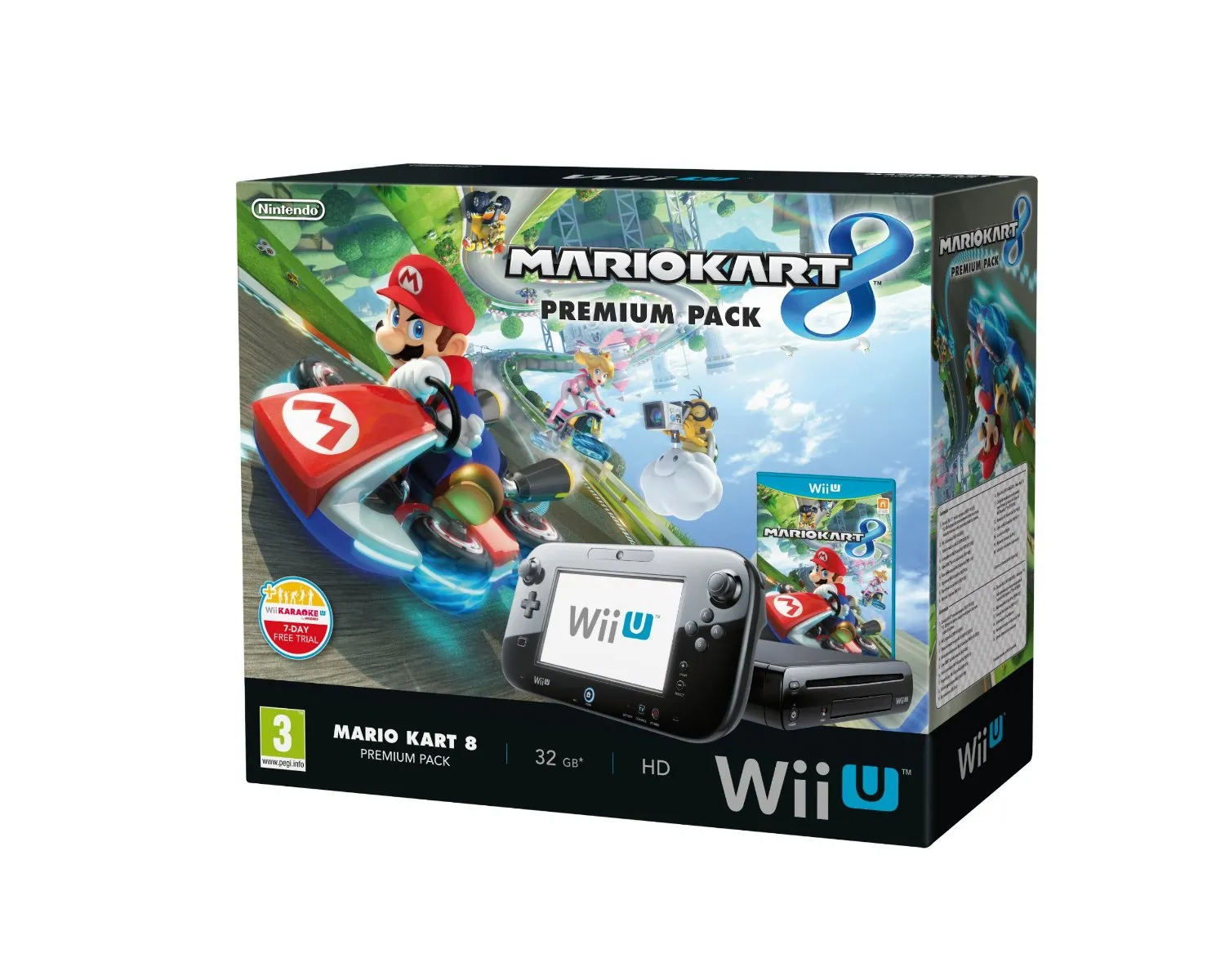 Nintendo Wii U: Premium Pack + Mario Kart 8