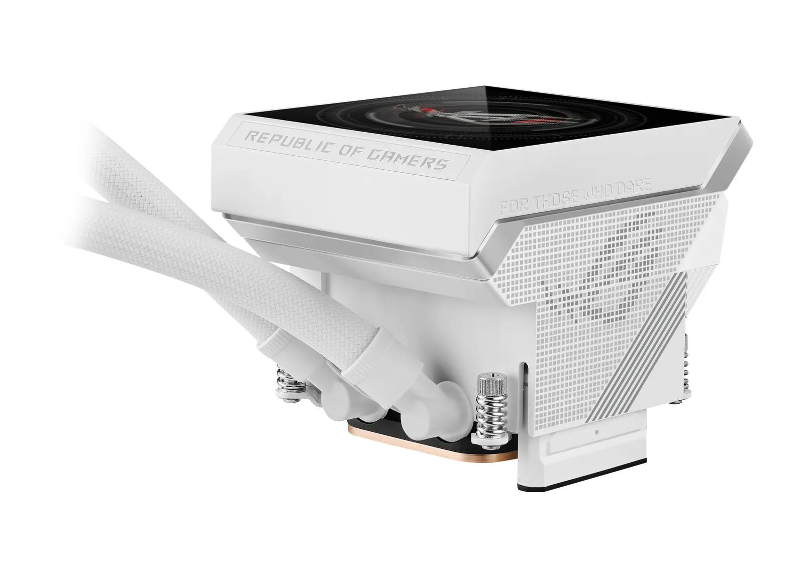 ASUS ROG Strix LC IV 360 ARGB LCD White Edition – slika 9
