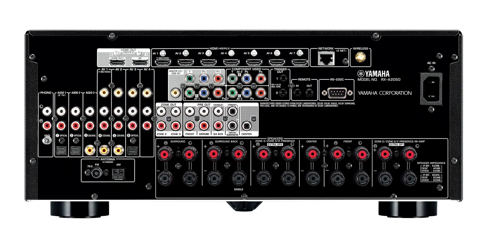 Yamaha RX-A2050 – slika 4