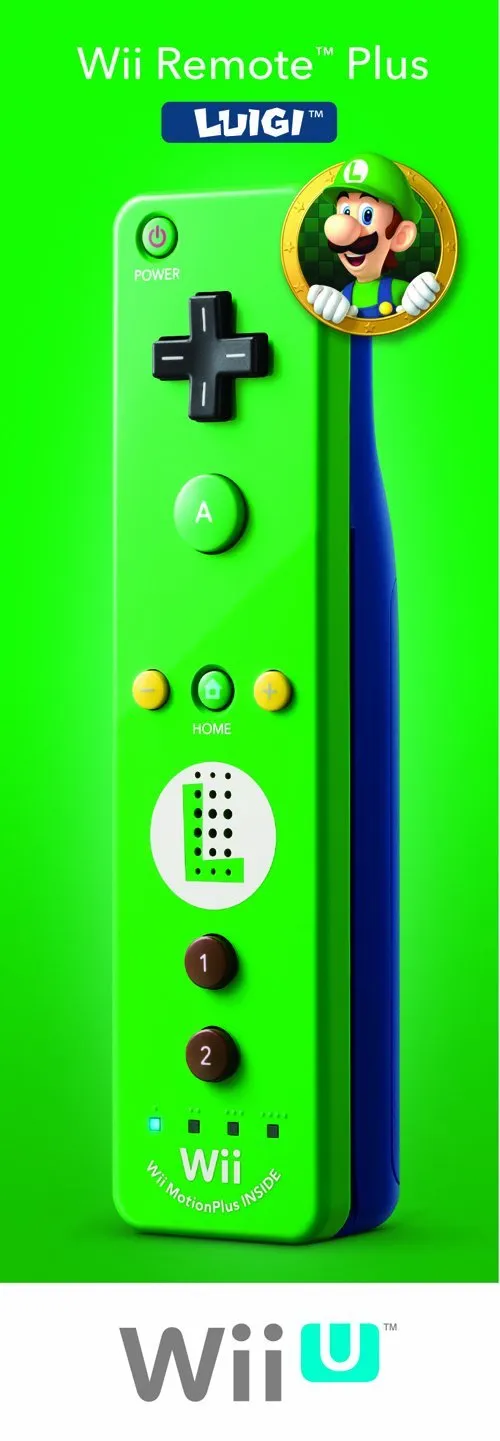 Nintendo Wii Remote Plus - Luigi