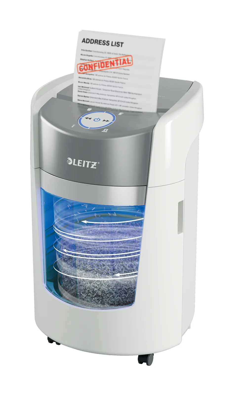 Leitz IQ OptiMax Small Office 350 paper shredder – slika 2