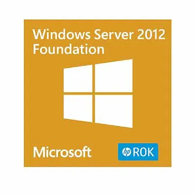 HP Microsoft Windows Server 2012 R2 Foundation ROK E/F/I/G/S SW