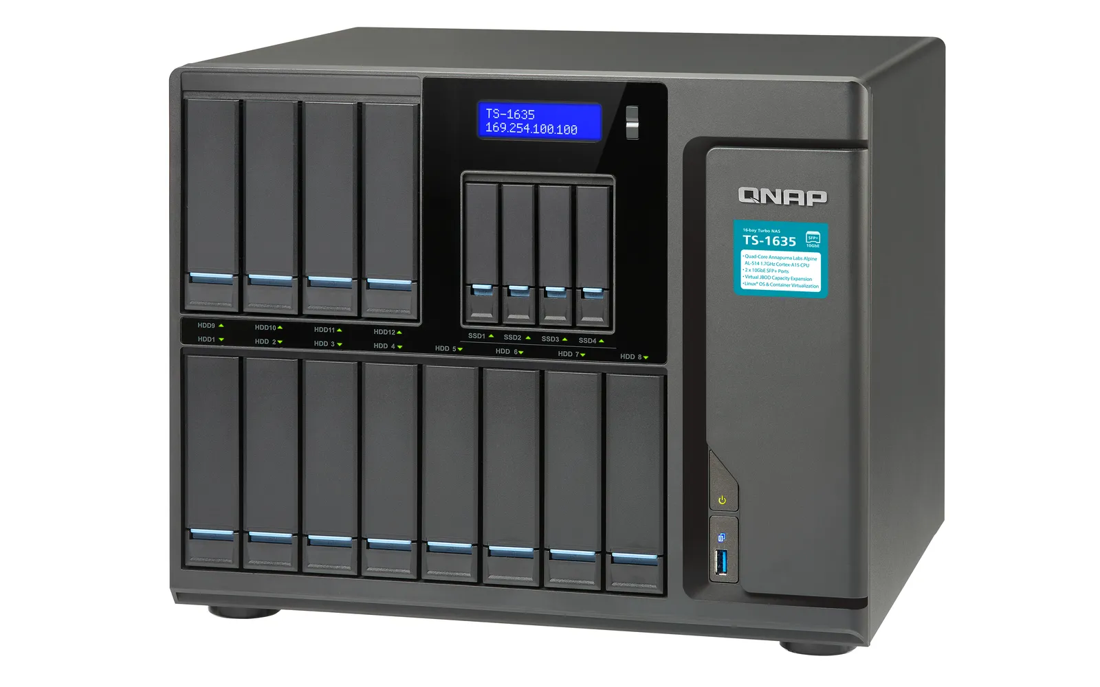 QNAP TS-1635-8G 16BAY 96TB IRONWOLF TS-1635-8G 16X 6TB ST6000VN0041 – slika 8