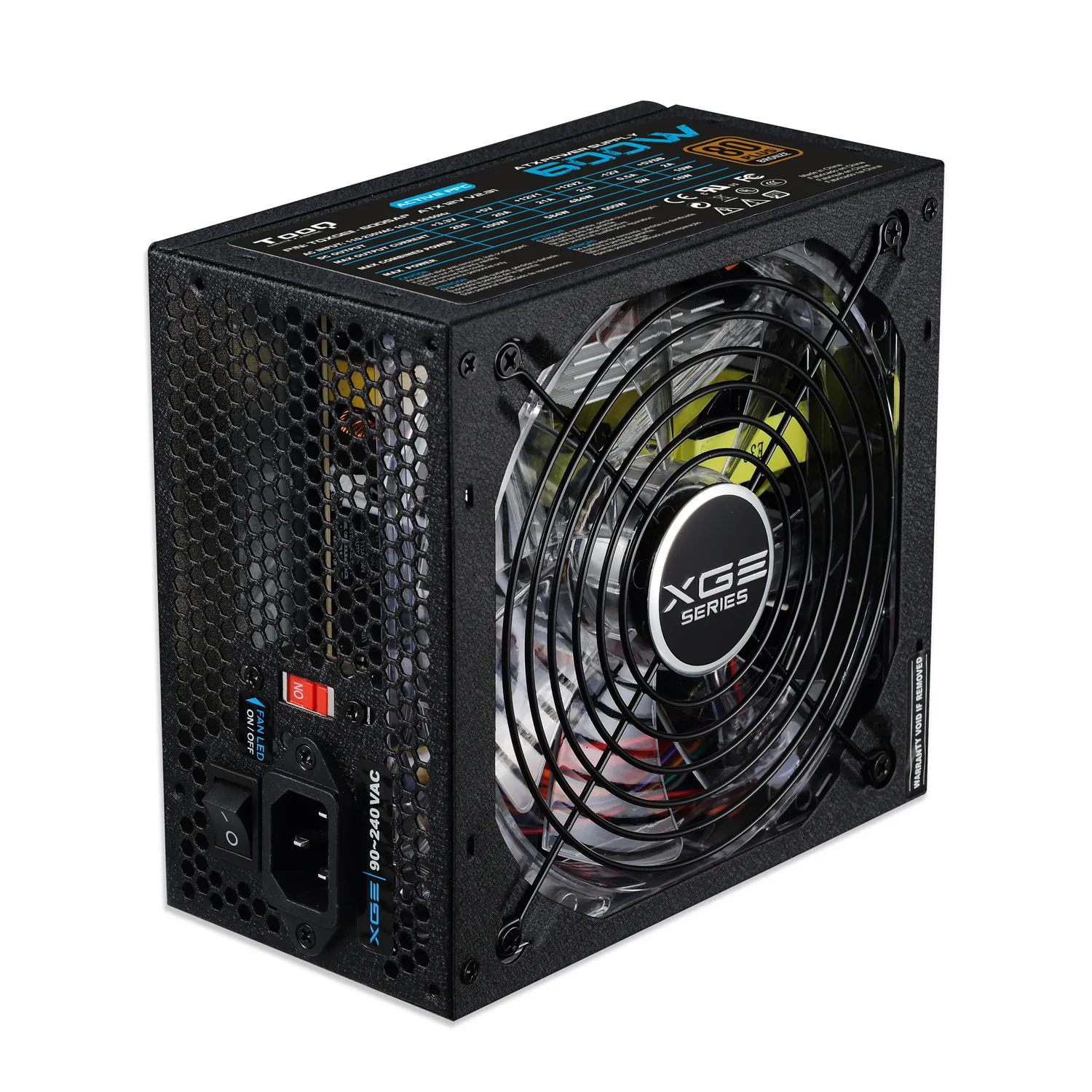 TooQ TQXGEII-600SAP power supply unit – slika 5