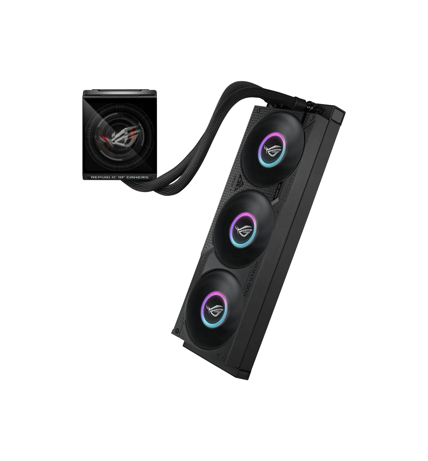 ASUS ROG Strix LC IV 360 ARGB LCD – slika 7