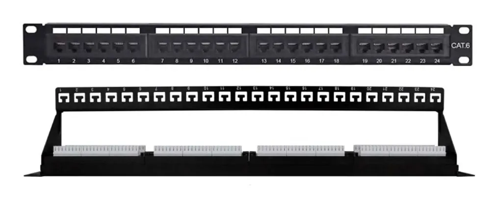 Techly I-PP 24-C6T-BEN patch panel