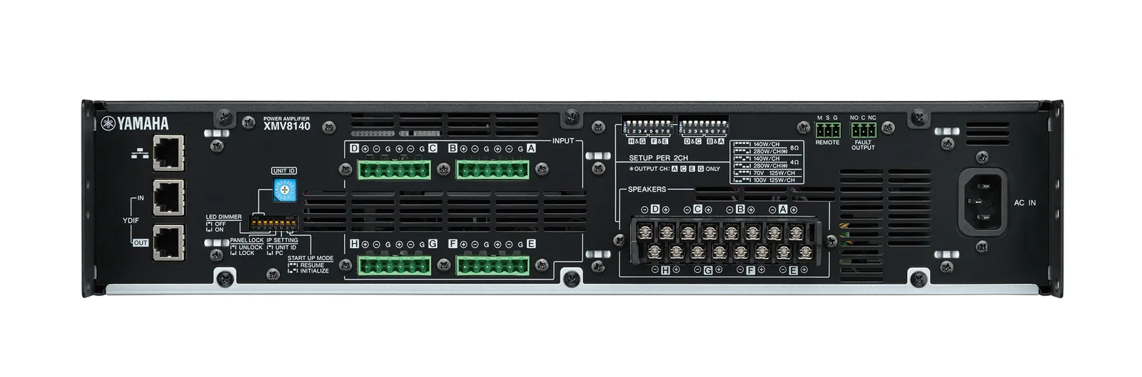 Yamaha XMV8140 audio amplifier – slika 2