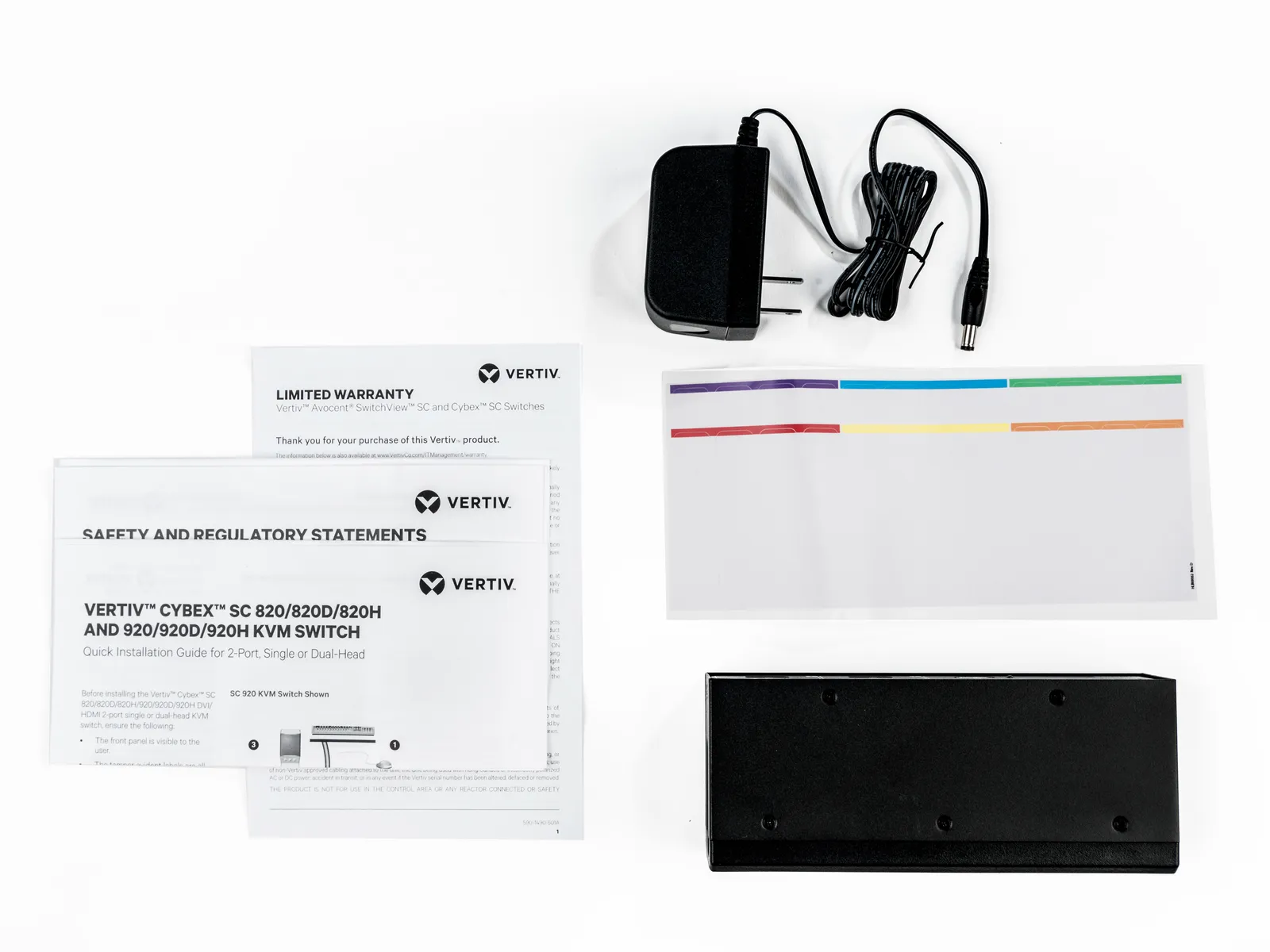 Vertiv Avocent SC820D-202 KVM switch – slika 2