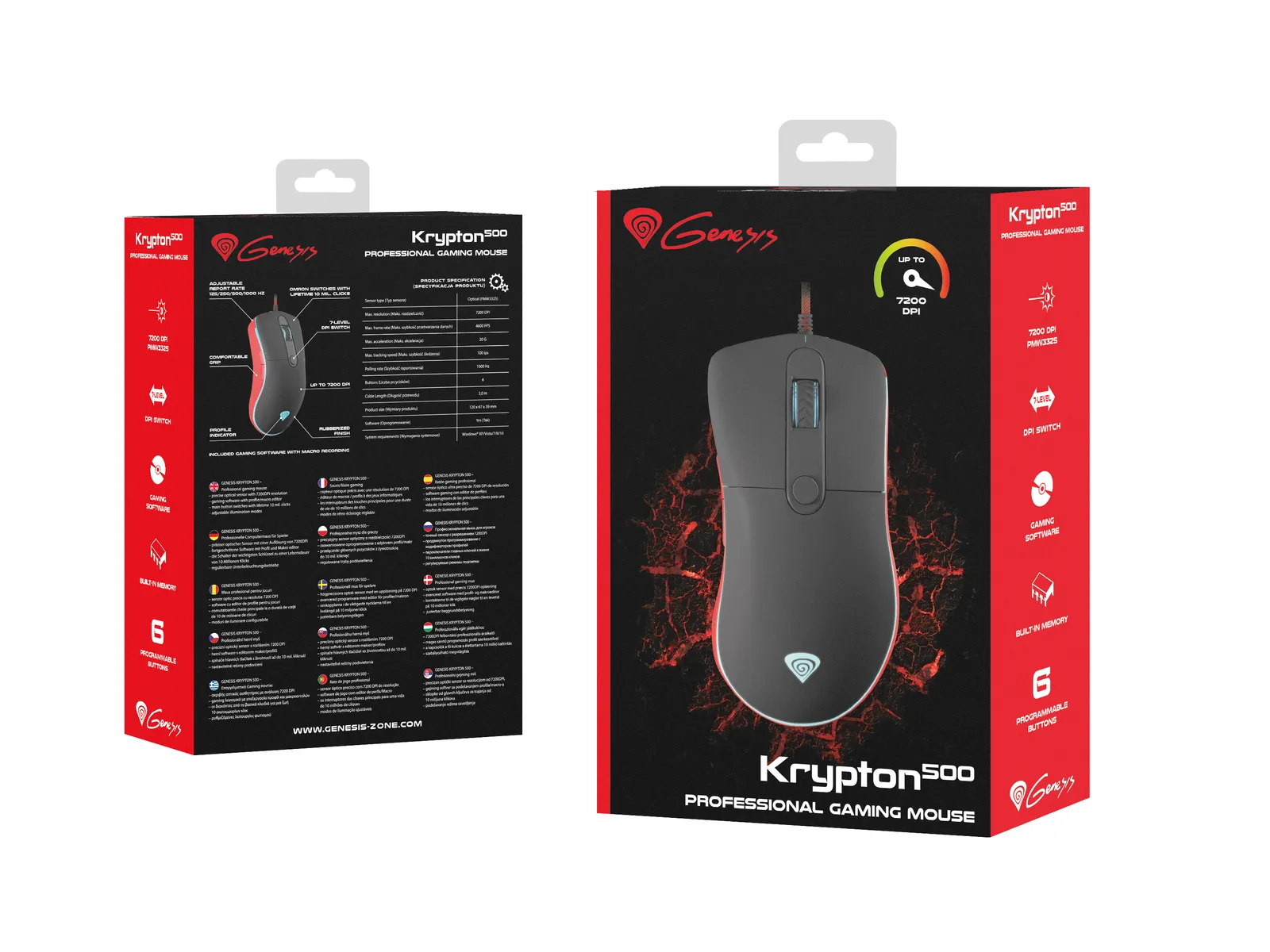 GENESIS Krypton 500 mouse – slika 6
