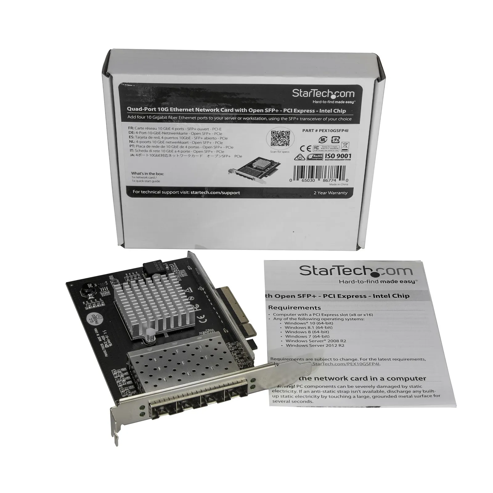 StarTech.com PEX10GSFP4I network card – slika 5