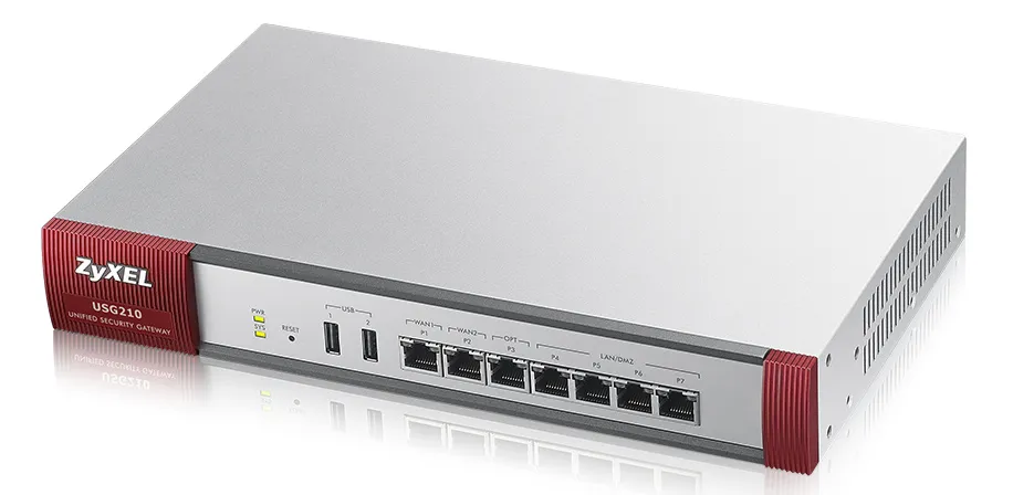 Zyxel USG210 hardware firewall