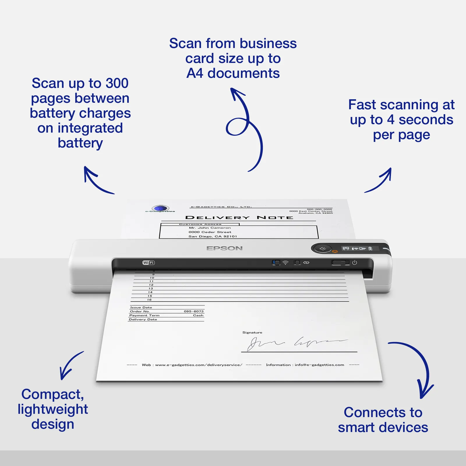 Epson WorkForce DS-80W – slika 4