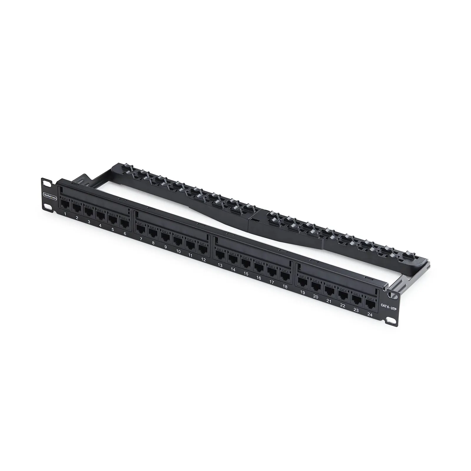 StarTech.com C6PANELUTP241UFT patch panel