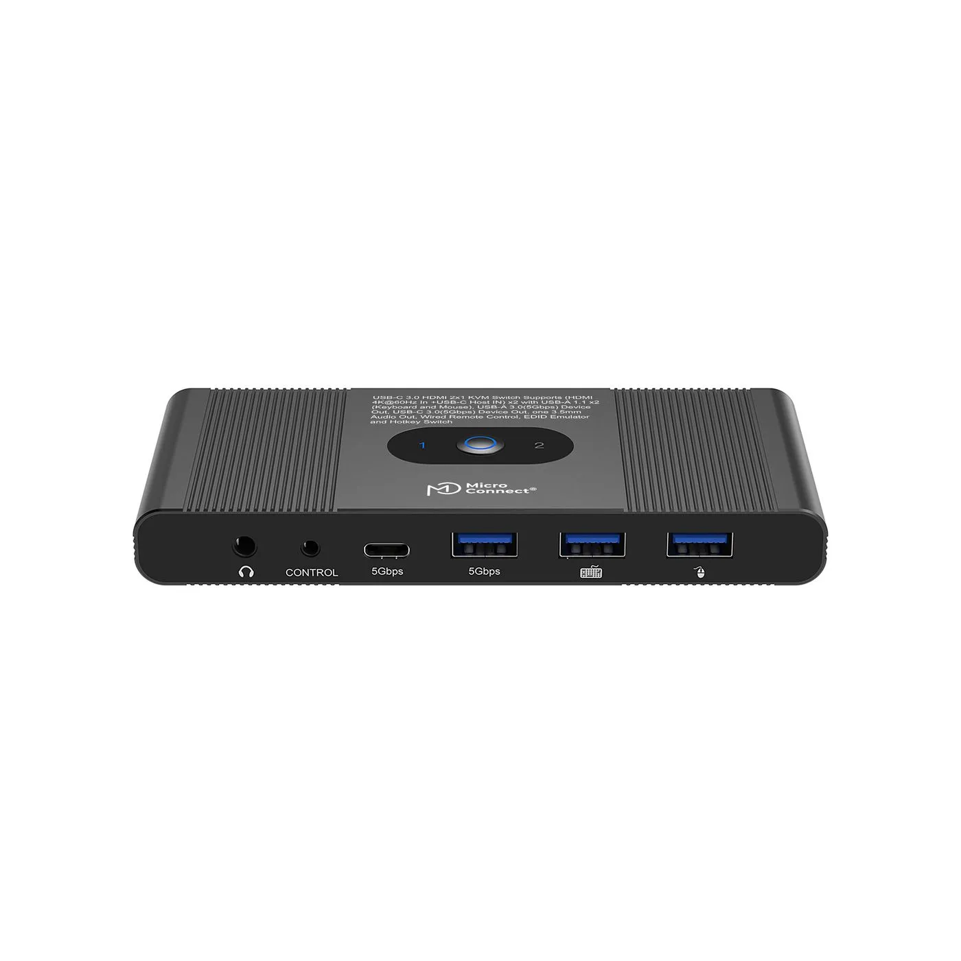 Microconnect HDMI & USB-C 2-Port KVM switch – slika 8