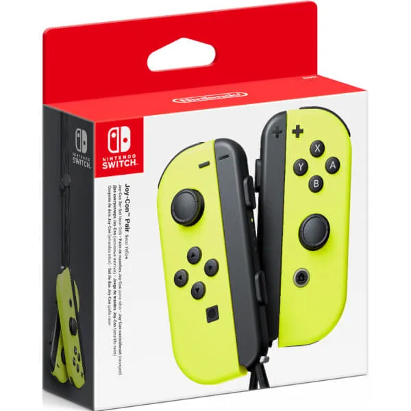 Nintendo Switch Neon Yellow Joy-Con Controller Set – slika 4