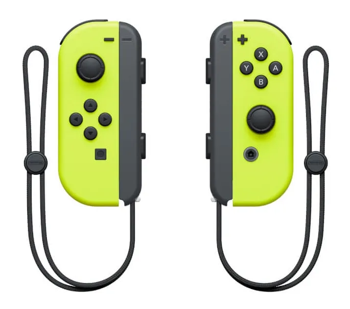 Nintendo Switch Neon Yellow Joy-Con Controller Set
