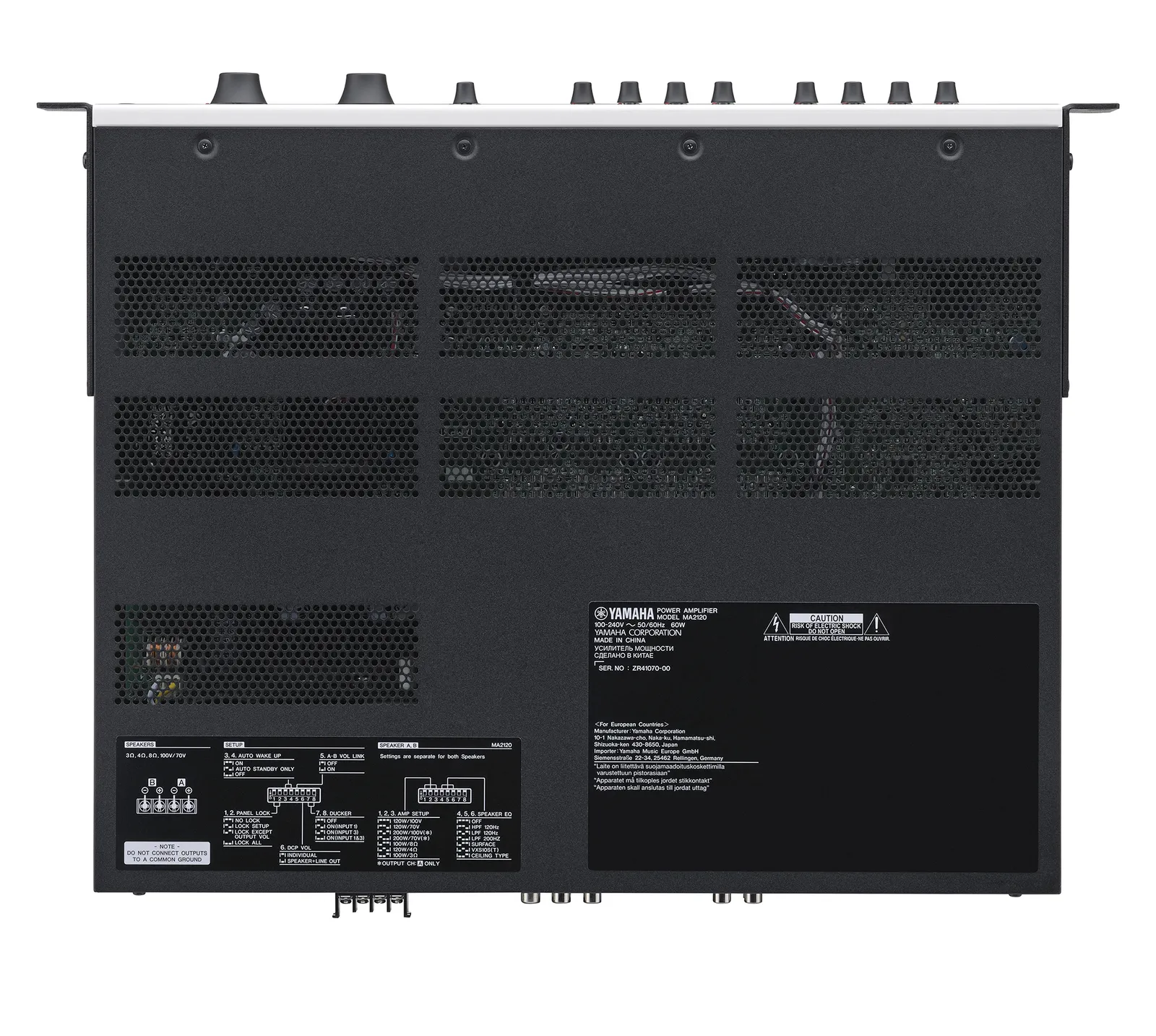 Yamaha MA2120 audio amplifier – slika 7