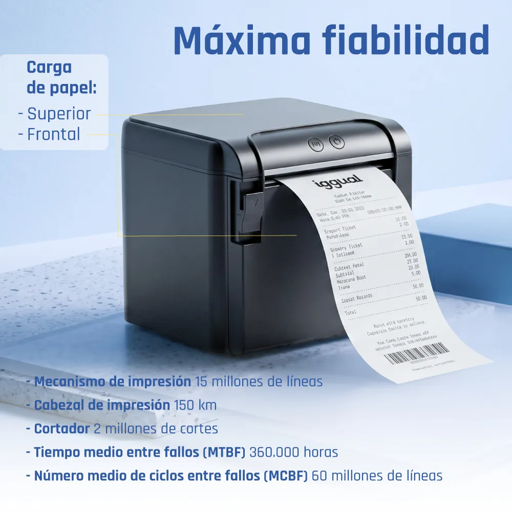 iggual TP9000 label printer – slika 9
