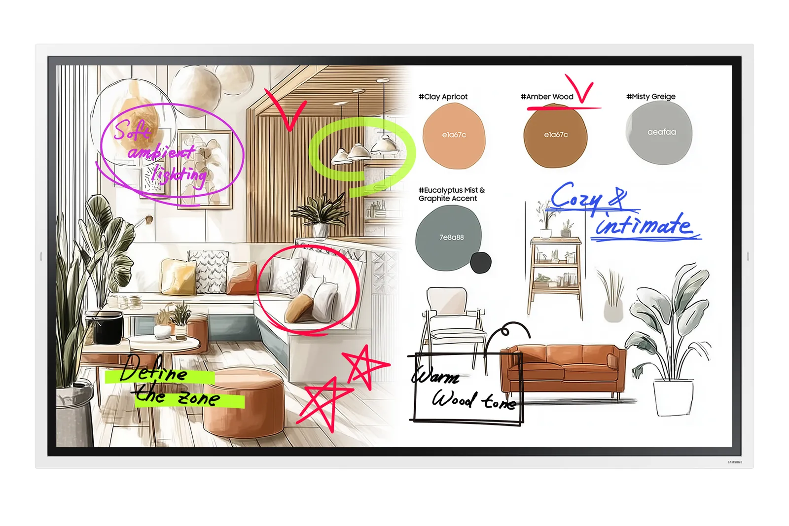 Samsung WM65FX interactive whiteboard